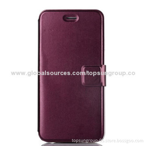 PU Leather Case for iPhone 6, Voltage Technology with Card Slot, New Arrival